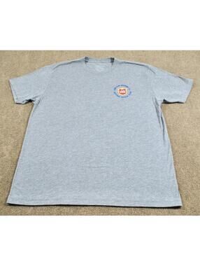 Lone Star Brewing National Beer of Texas Shirt Athletic Casual Gray Size X-Large